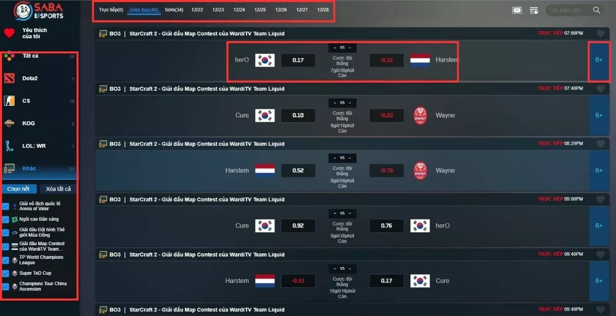 Esport V9bet - Thế giới cược thể thao điện tử đỉnh cao 3 Chọn trò chơi Esport V9bet