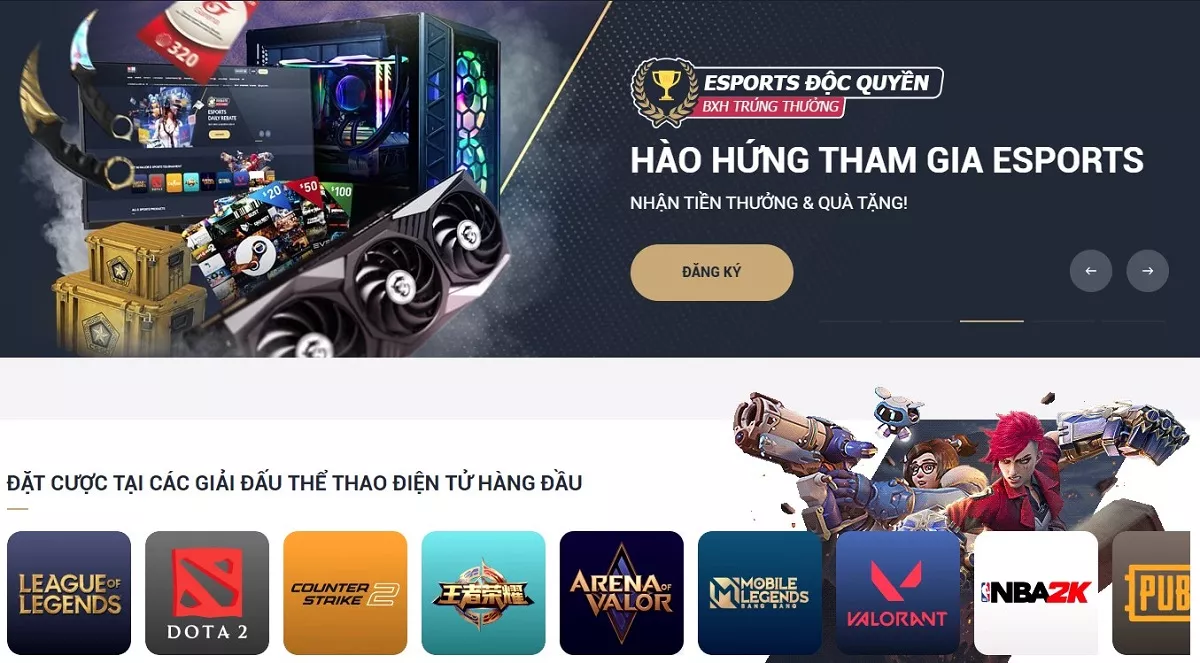 Trang Chủ 14 Đa dạng các môn thể thao điện tử