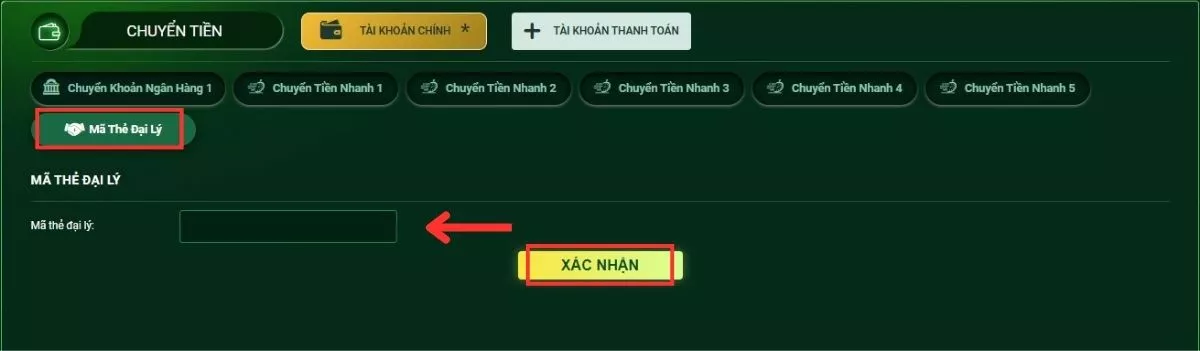 Nạp tiền Fb88 lên tài khoản thành công 100% 9 Nạp tiền Fb88 qua mã thẻ đại lý