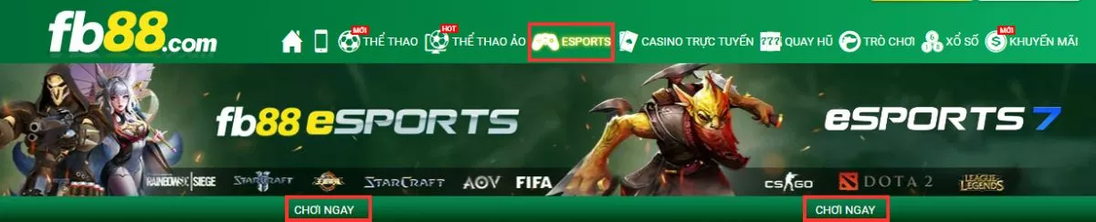 CrossFire FB88 - Cách đặt cược game đột kích tại Esports FB88 2 Truy cập FB88 để chọn sảnh chơi